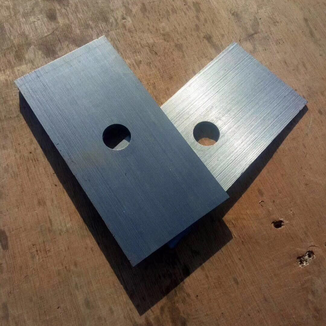 调整垫铁斜垫铁q235斜铁塞铁斜垫块平铁钢制斜垫片楔片可调垫块