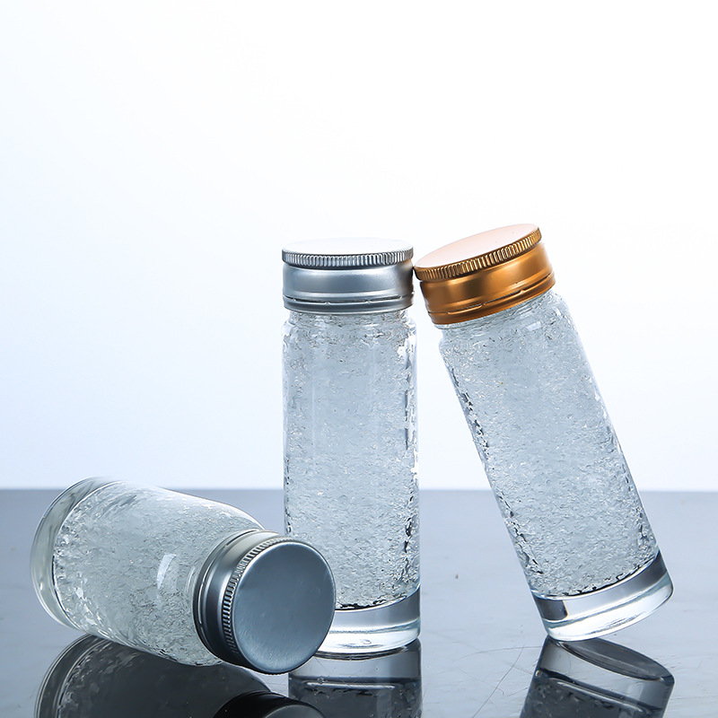 大口燕窝瓶小鲜炖燕窝玻璃瓶食品分装瓶蜂蜜膏滋瓶铝盖密封玻璃瓶