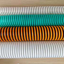 厂家pvc塑筋螺旋缠绕穿线管 波纹管耐压耐磨粉料输送通风吸尘软管