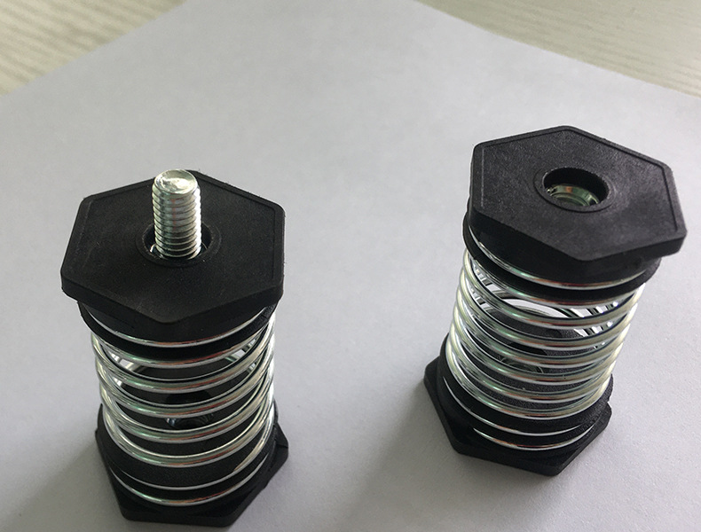 厂家直销 制氧抽气泵防震脚垫 弹簧脚垫 气泵减震弹簧