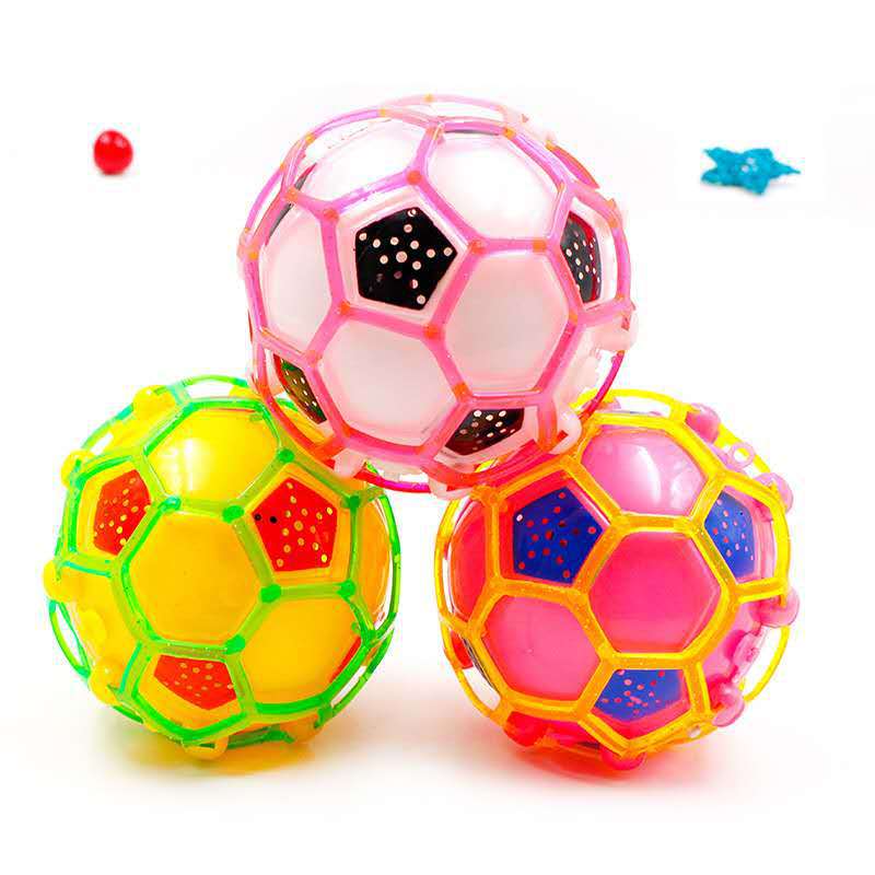 工厂直销电动音乐跳舞足球 闪光蹦蹦球 儿童玩具地摊货源批发现货
