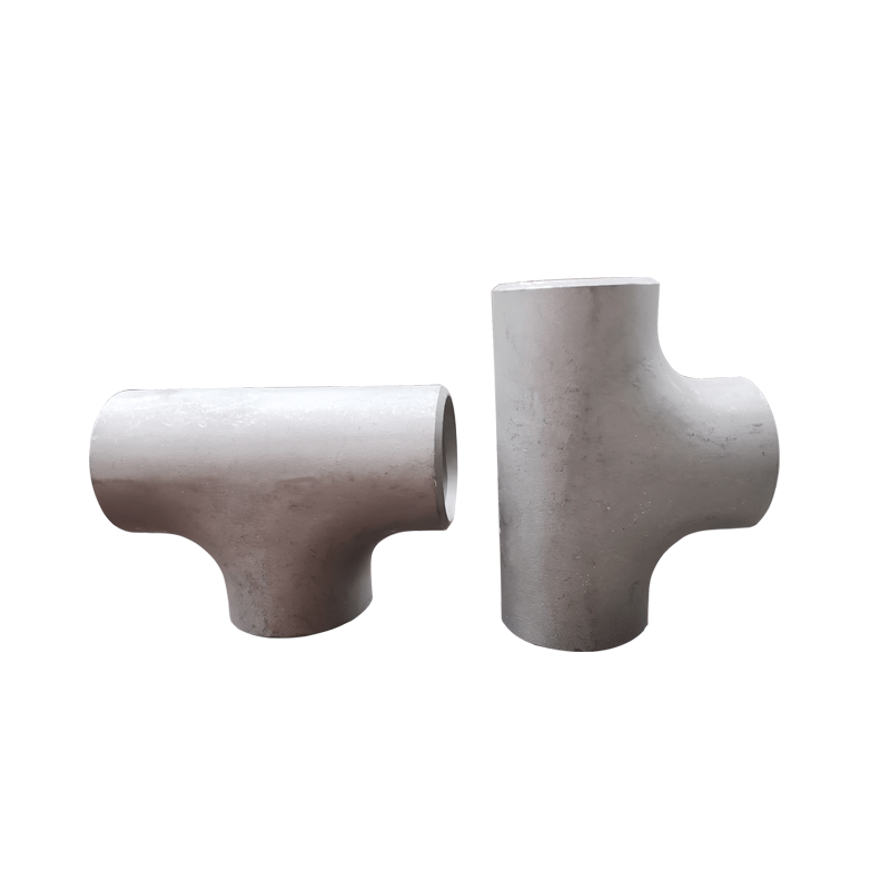 不锈钢管件焊接对焊三通 304/316l无缝冲压标准异径三通