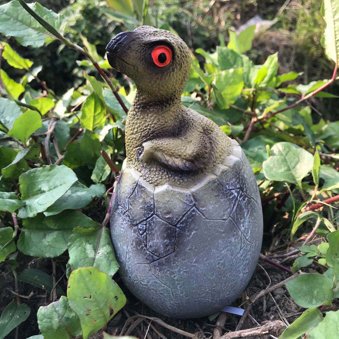 厂家直销软胶霸王龙破壳恐龙蛋模型早教发声玩具仿真恐龙带叫声