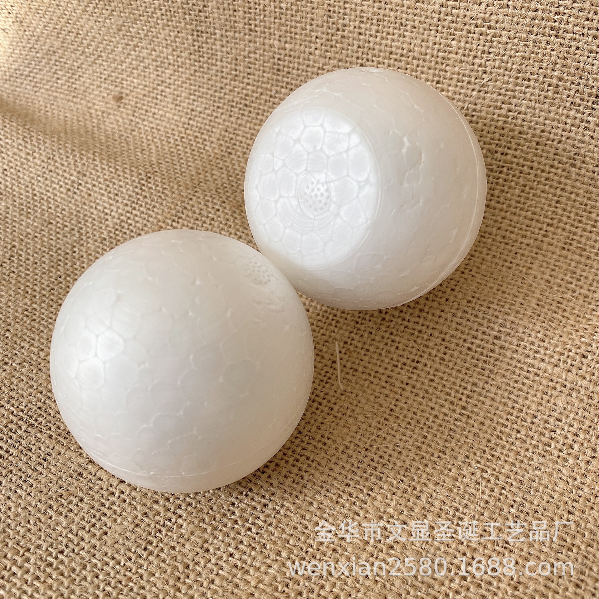 泡沫球 平底球 保利龙平底圆球7cm 手工diy礼盒装饰 厂家直销