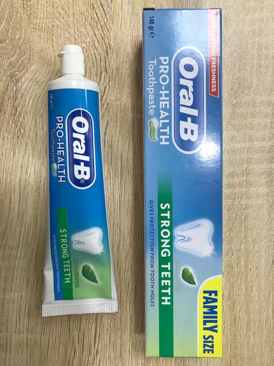 水晶膏体 英文 oral-b 出口牙膏