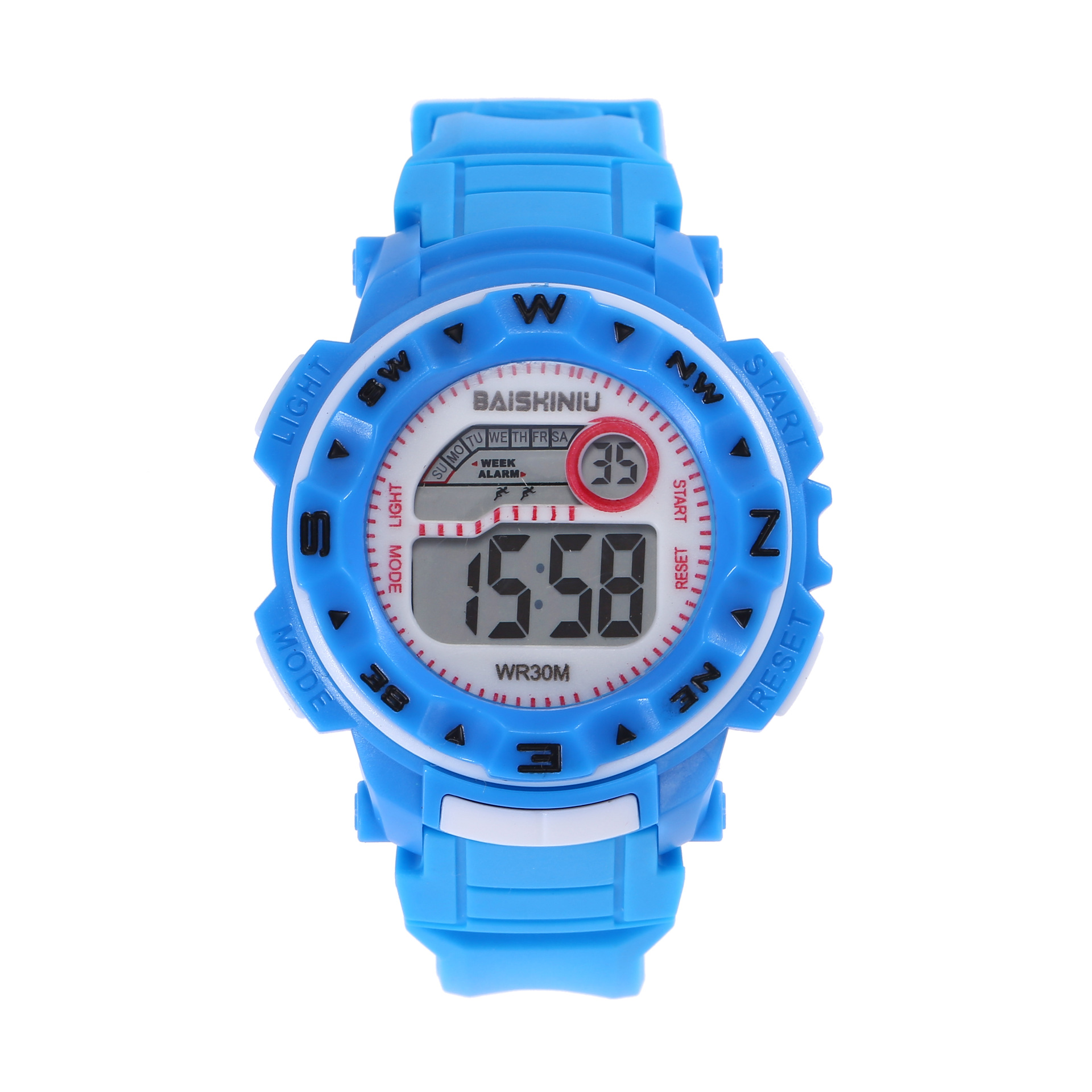 气质男孩女孩运动功能电子手表 多彩时尚手表腕表 精美小孩手表