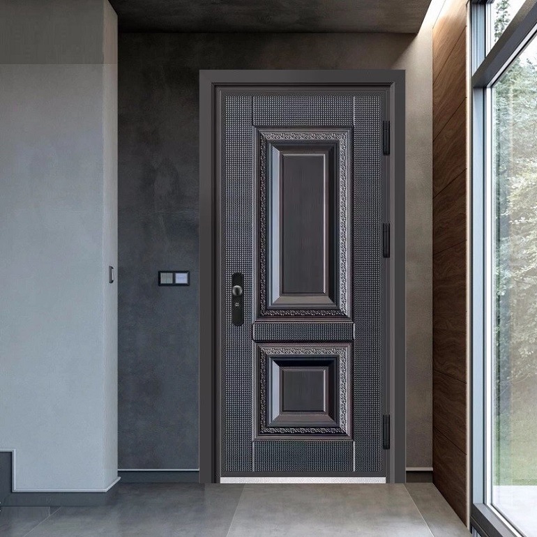 防盗门现货德式仿铸铝卡门公寓进户门国标甲级安全门青春铸铝卡门