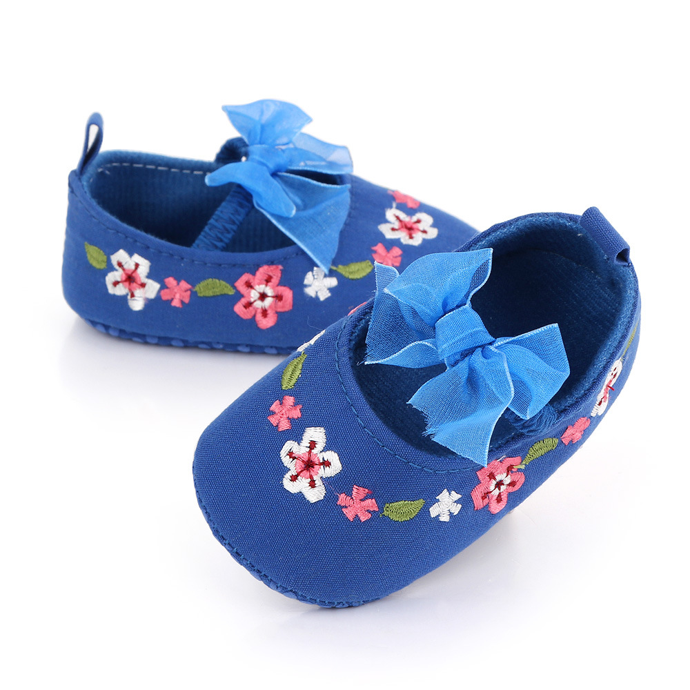 婴儿鞋批发 春夏季新款 绣花婴儿鞋 宝宝单鞋 学步鞋 d0534