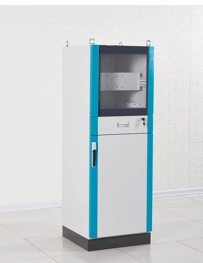 定制pc柜 电脑工具柜车间工业电脑防尘柜 工控柜电脑移动控制柜