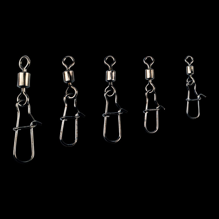 8-Shaped Ring American Swivel Suit Fishhook Connector Reinforced Pin Lure Small Accessories in Stock Wholesale