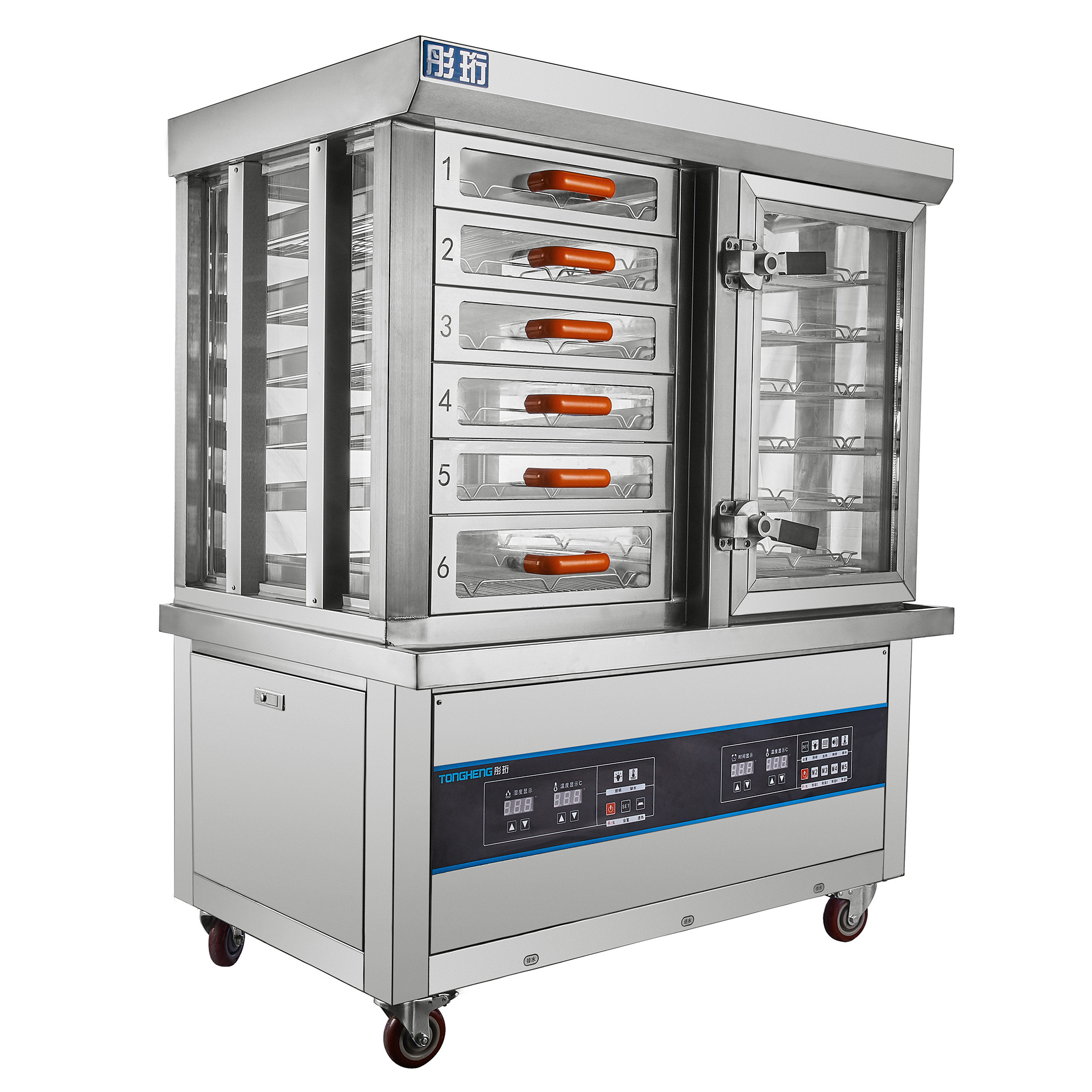 00电热蒸包柜 早餐店包子店蒸箱 可选燃气蒸柜 佛山厂家供应成交9笔