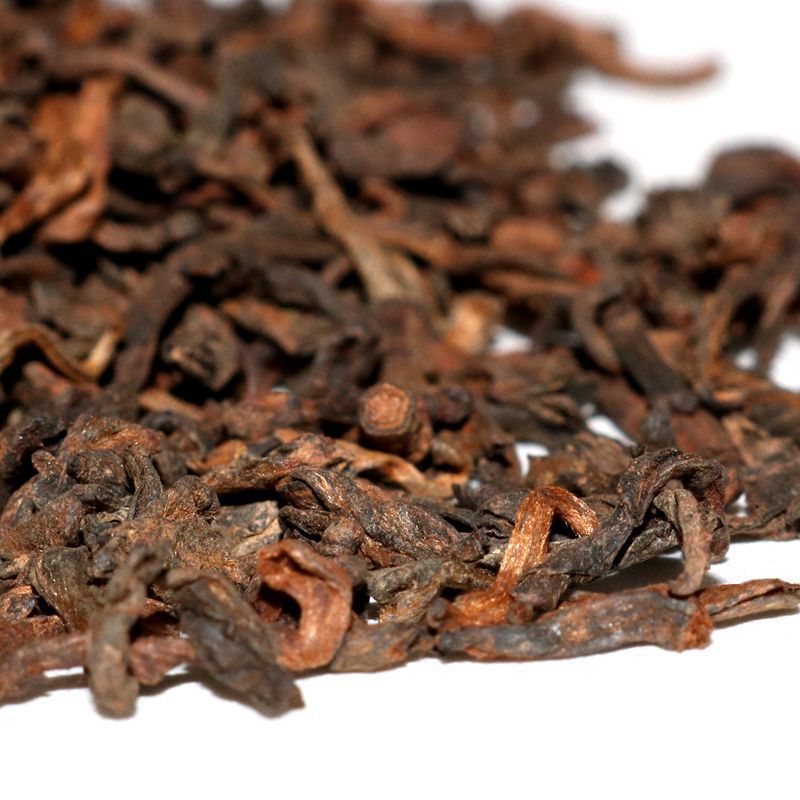 普洱茶熟茶 布朗山古树熟茶500克 勐海陈香金芽普洱散茶 醇香润滑