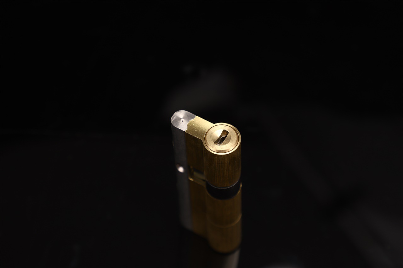 新款家用防盗全铜叶片c级锁芯 防断锁芯防爆锁具厂家直供批发