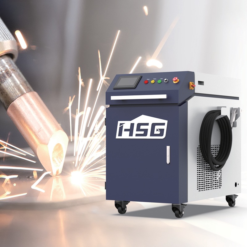 宏山手持式激光焊接机fmw-1000光纤焊接枪不锈钢碳钢铝镀锌板焊机