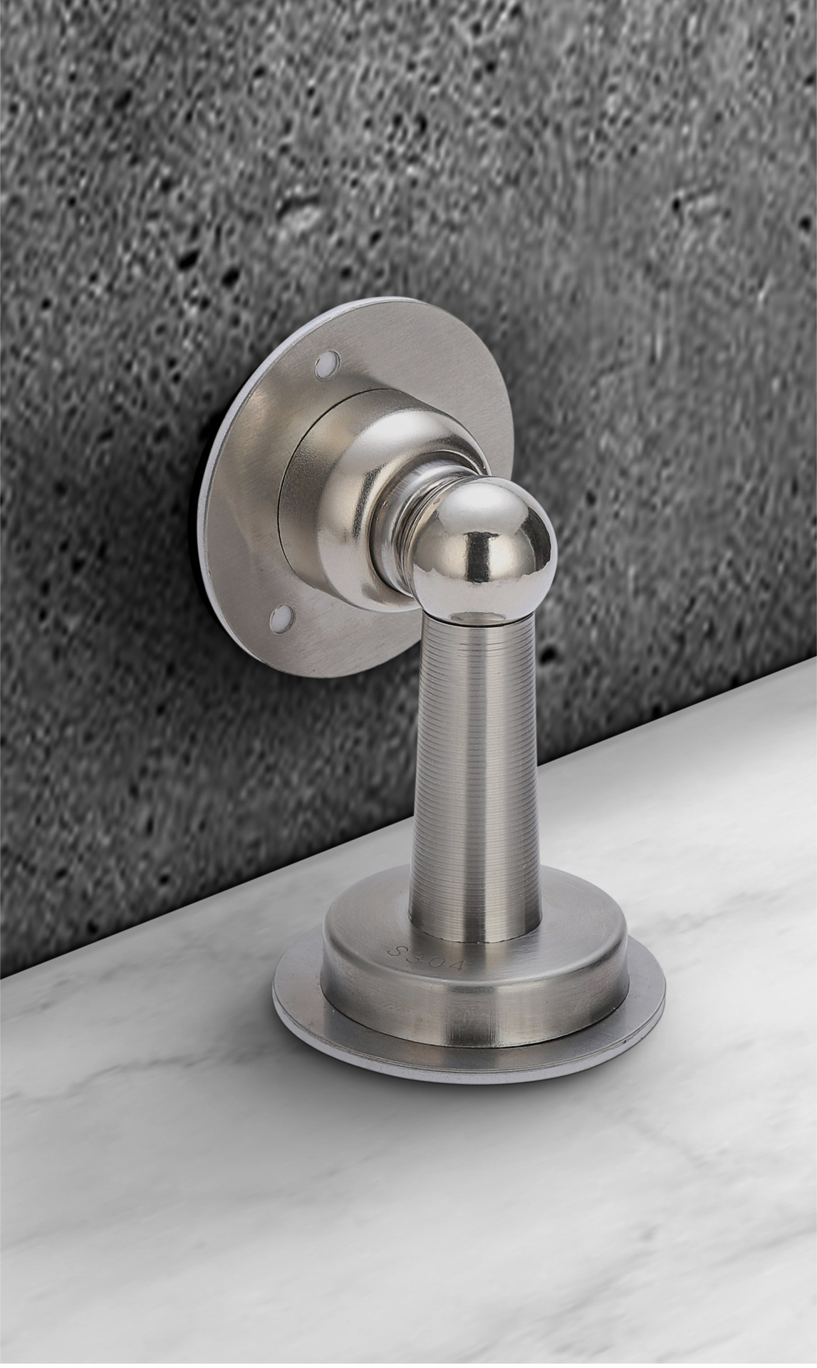 门吸免打孔 静音防撞磁铁门挡金属不锈钢卧室地吸顶门器阻门器