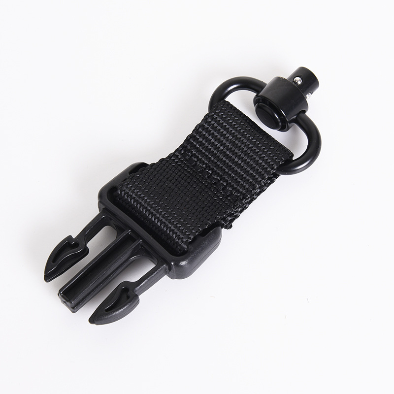 战术背带环qd快拆扣加底座枪背带环蝴蝶环扣战术背带环扣跨境爆款