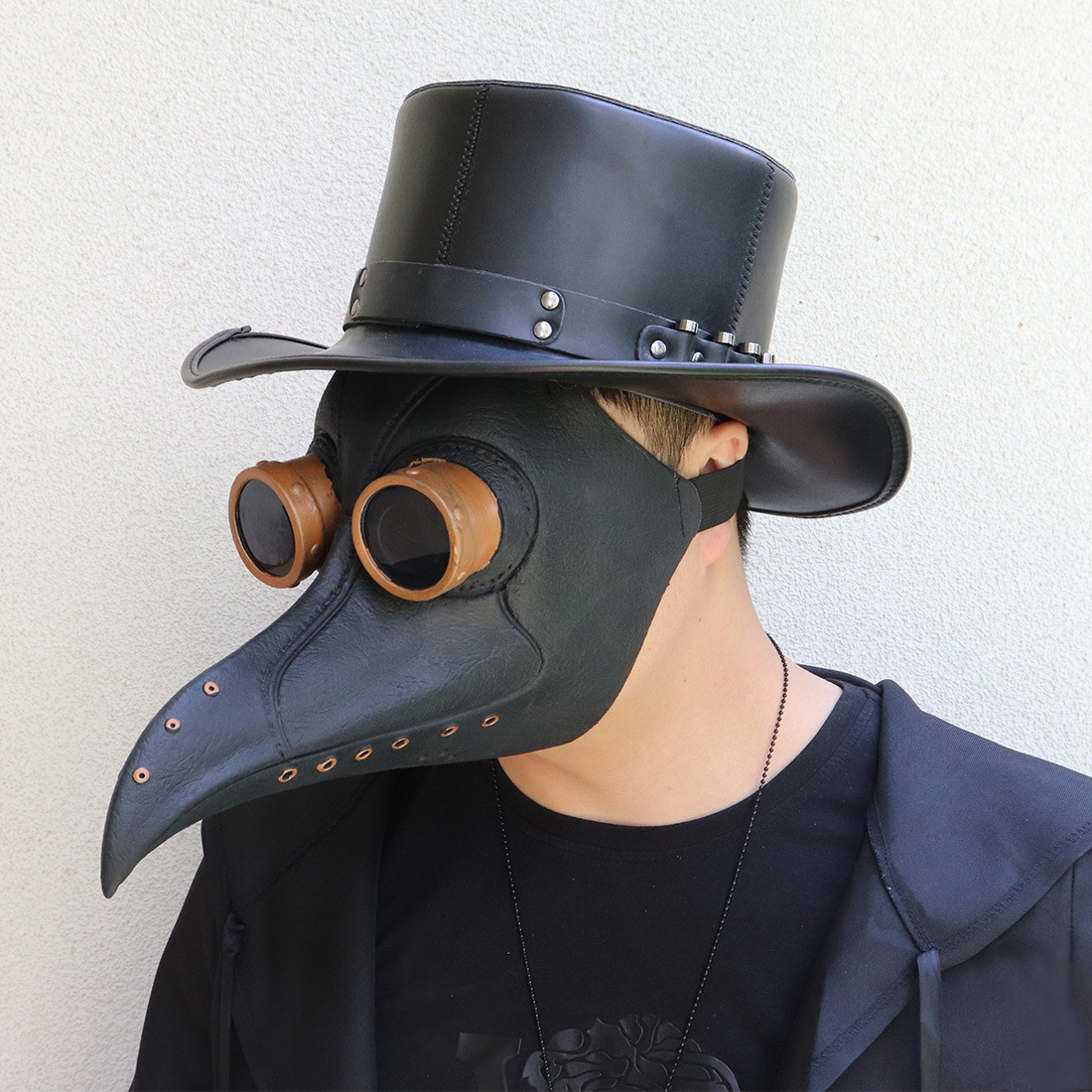 跨境专供 热卖爆款万圣节瘟疫长鸟嘴医生舞会面具cosplay道具礼物