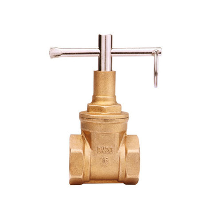 黄铜闸阀 锁闭闸阀 内螺纹连接 黄铜材质 磁性开关 dn80