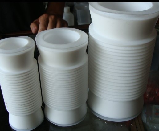 四氟软连接聚四氟乙烯橡胶扩口四氟软连接球口四氟软连接