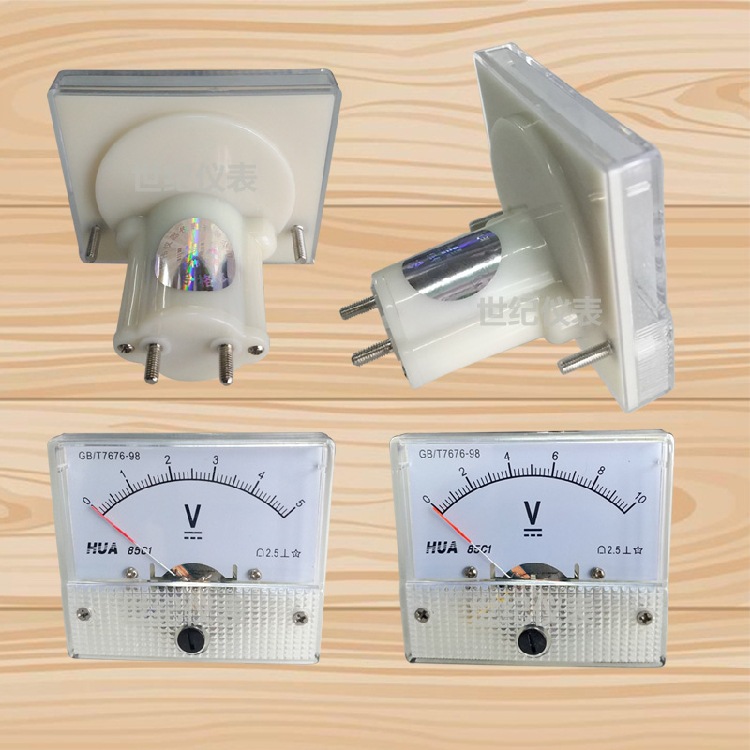 厂家直销85c1-v指针式电流表 直流电流表小型电压表5v 10v 500v