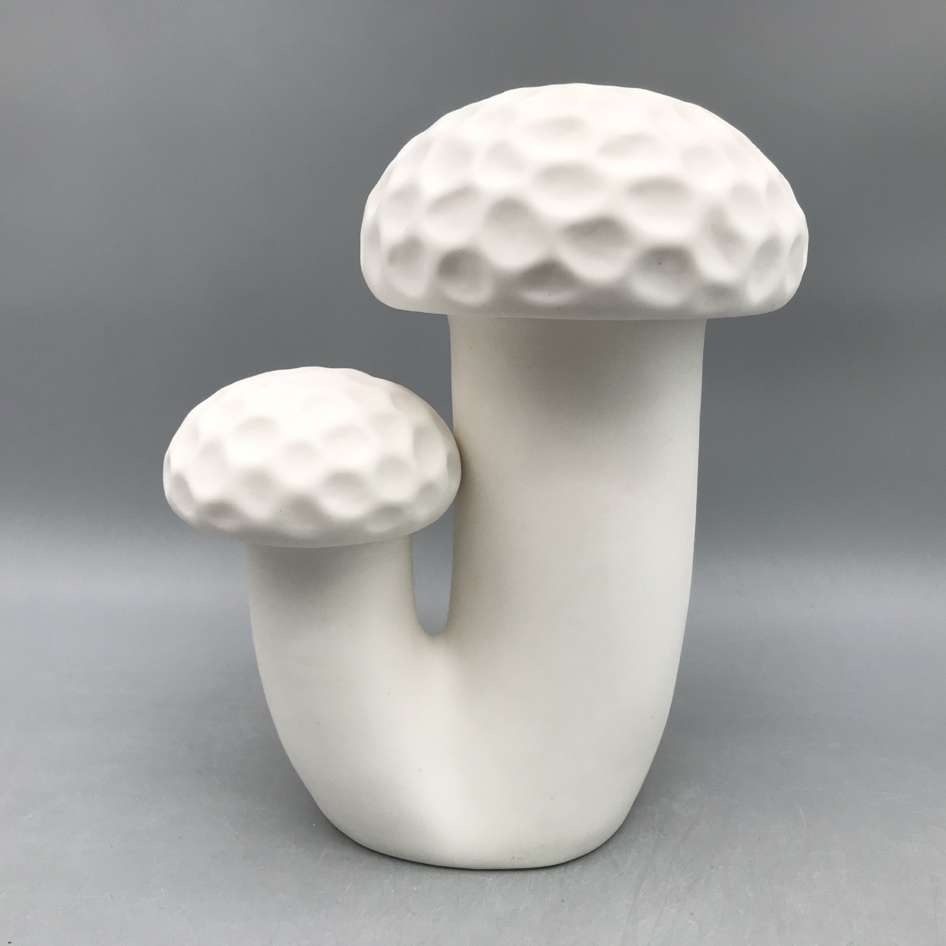 陶瓷蘑菇型led灯小夜灯节日装饰品 家居摆饰陶瓷工艺品定制