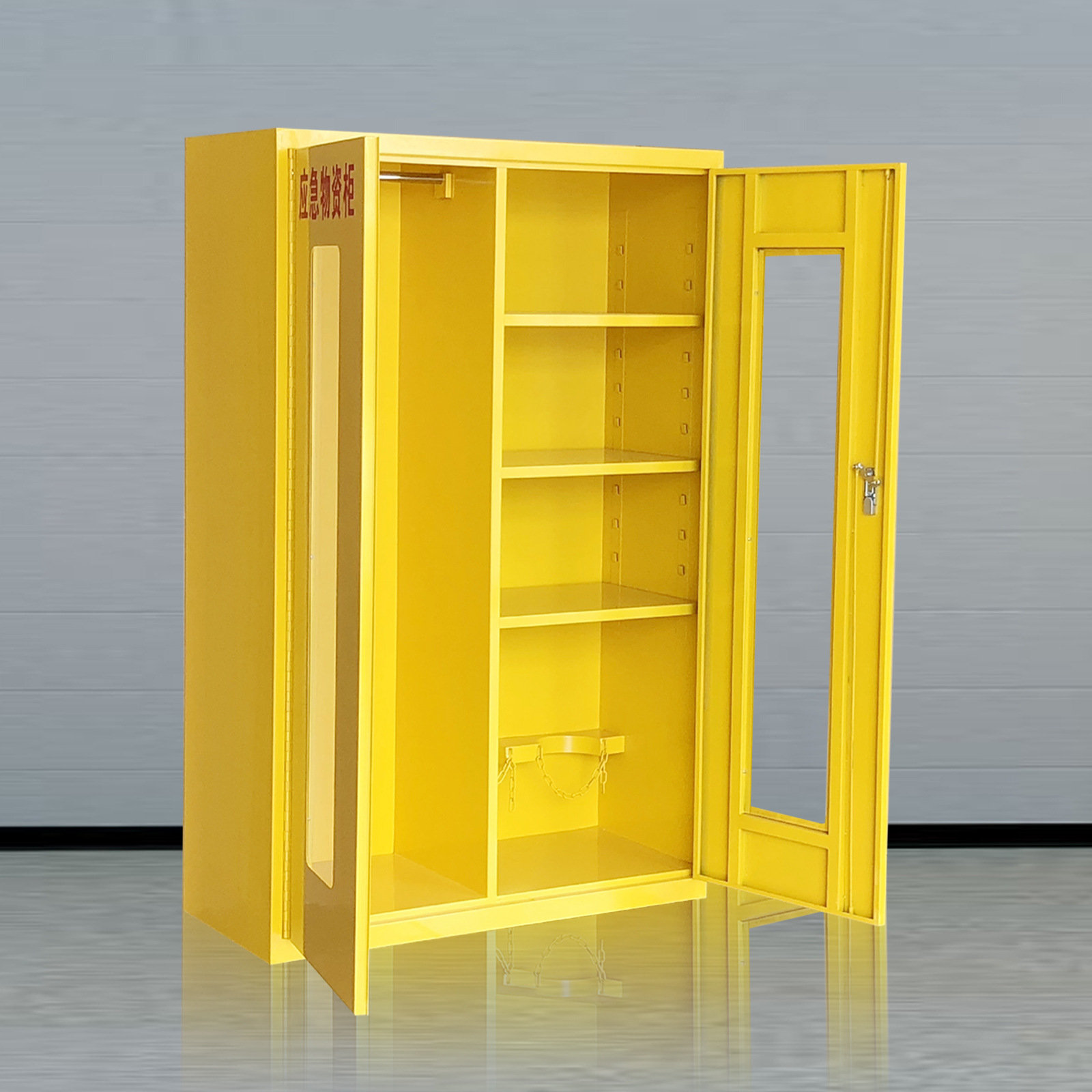 应急物资储存柜事故柜scba紧急器材柜空气呼吸器具柜防汛装备柜