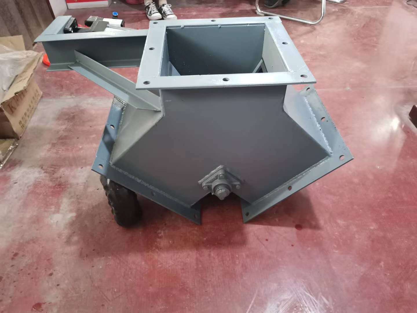 厂家定做三通分料阀气动 电动 手动放料阀四通分料阀给料机下料阀