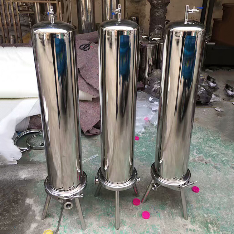 304不锈钢五芯筒式微孔膜过滤器卫生食品药品白酒精密过滤器