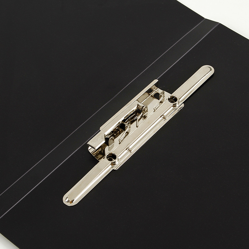 厂家供应pp资料夹会计档案活页夹台账夹硬纸板活页文件夹定制logo