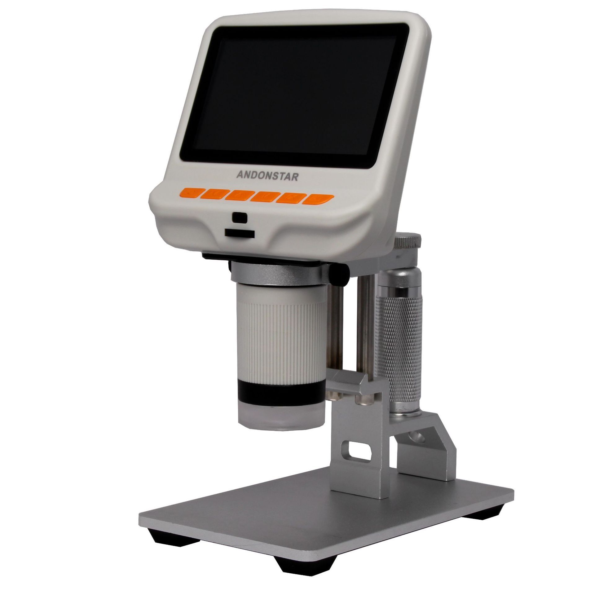 安东星数码显微镜ad105s带4.3寸屏600倍科普切片观察移动观察台