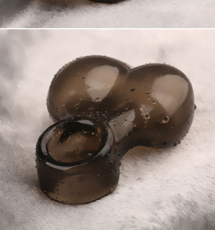 云曼锁精蛋蛋套 男用阴囊束精套硅胶柔软锁精环 成人情趣用品代发