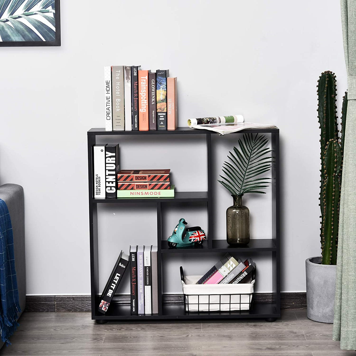 可批量定制书架书柜木架简易置物架北欧产品货架组装金属儿童