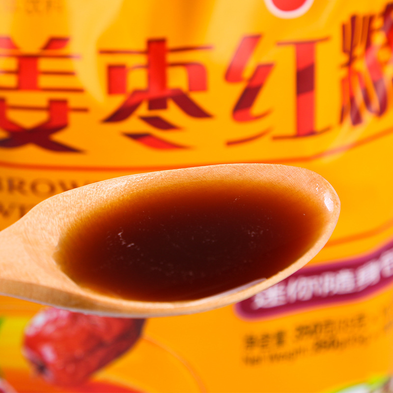 姜枣红糖350g 膳百醇方便小包装袋红糖 姜茶水即速溶红糖水饮料