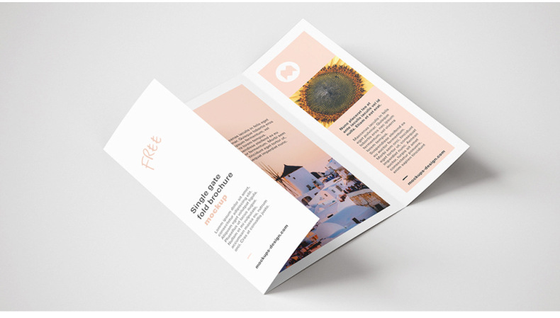 双面三折页海报印刷 小册子印刷 说明书 画册印刷