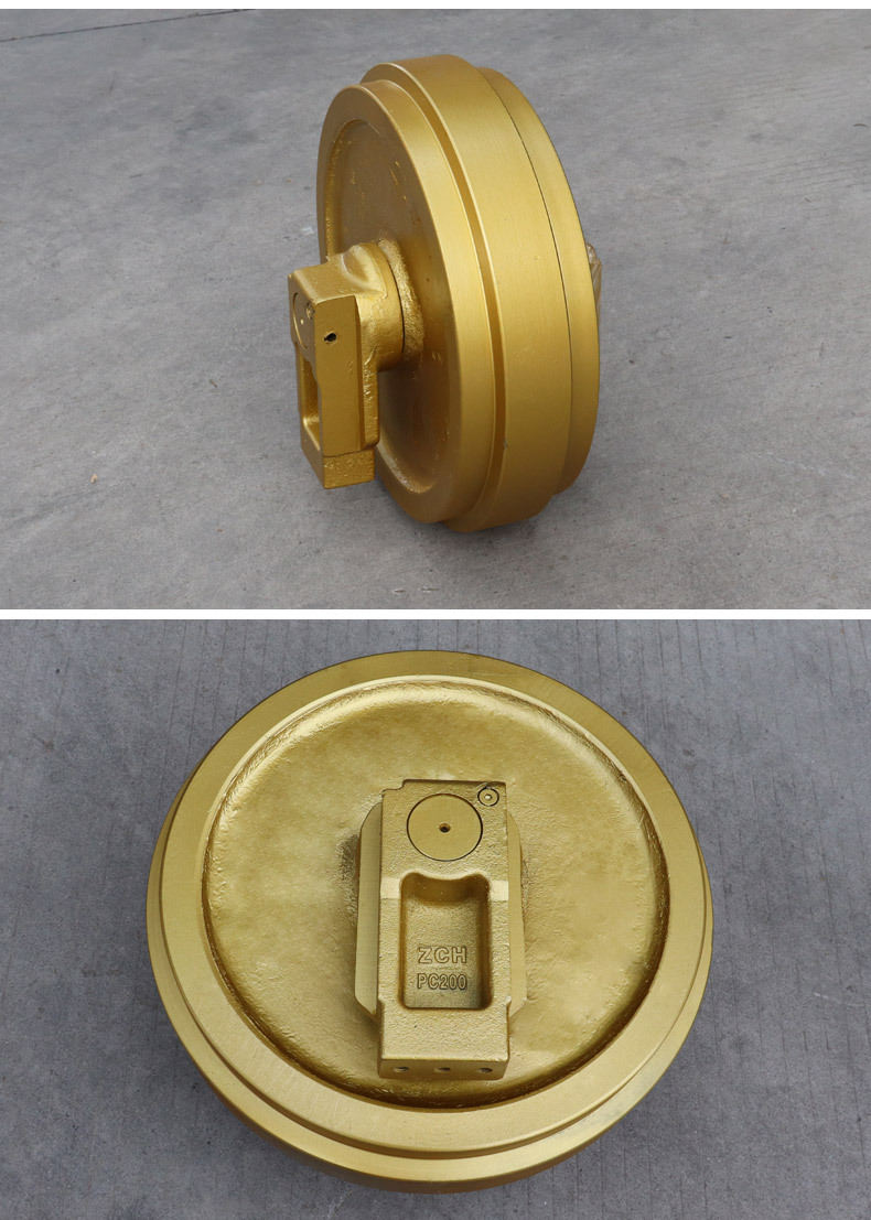 zch小松200三一215/225山重921力士德210挖机勾机引导轮导向轮