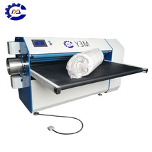 上海制造  固定式全自动乳胶床垫卷包机  小直径海绵压缩包装机