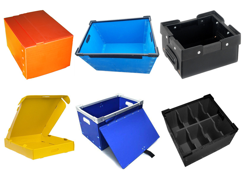 防静电中空板esd周转箱防静电中空箱345678mm无尘车间周转箱料盒