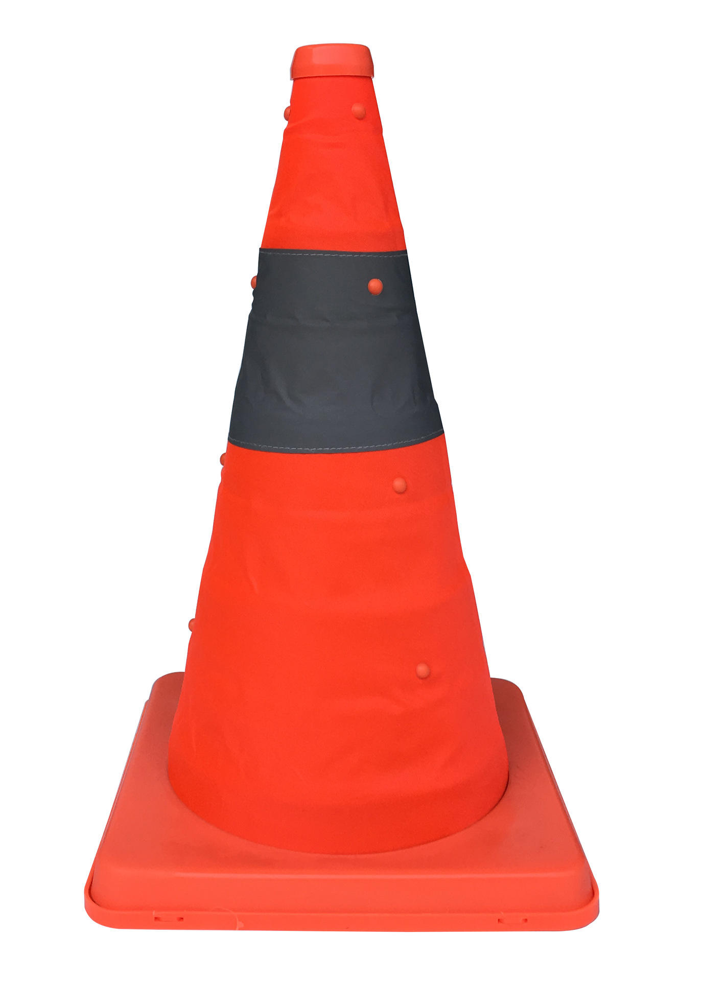 粤盾伸缩路锥安全强反光锥雪糕桶筒汽车交通警示可折叠路障