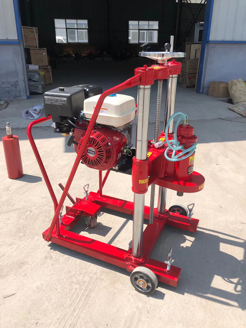 hz-20型混凝土钻孔取芯机水泥地面钻孔取芯机卧式水钻厂家