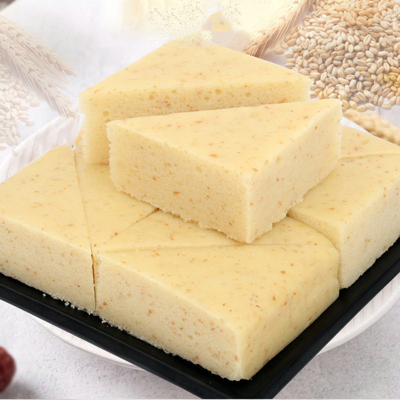 燕麦糕酒店早餐 广式早餐零食点心休闲食品 营养早餐手工糕点