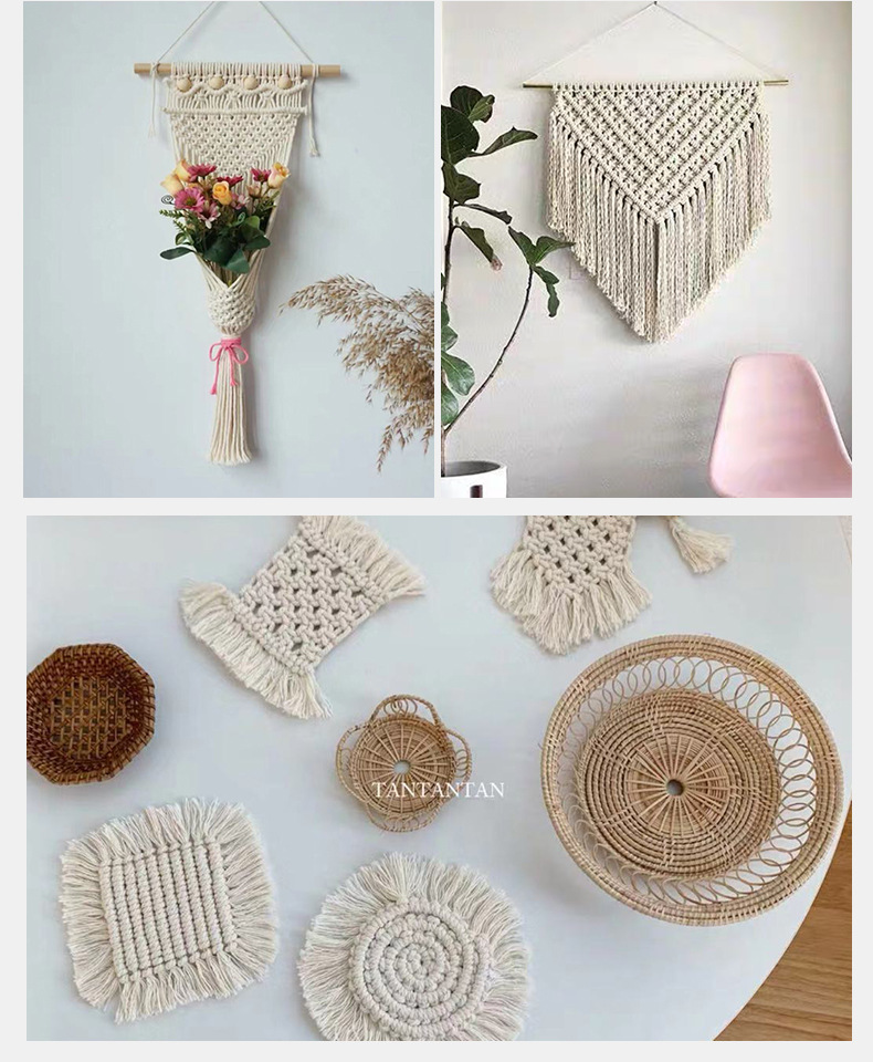 粽子绳专用棉绳挂画绳子编织腊肠绳子吸水纯棉线捆绑绳挂饰手工软