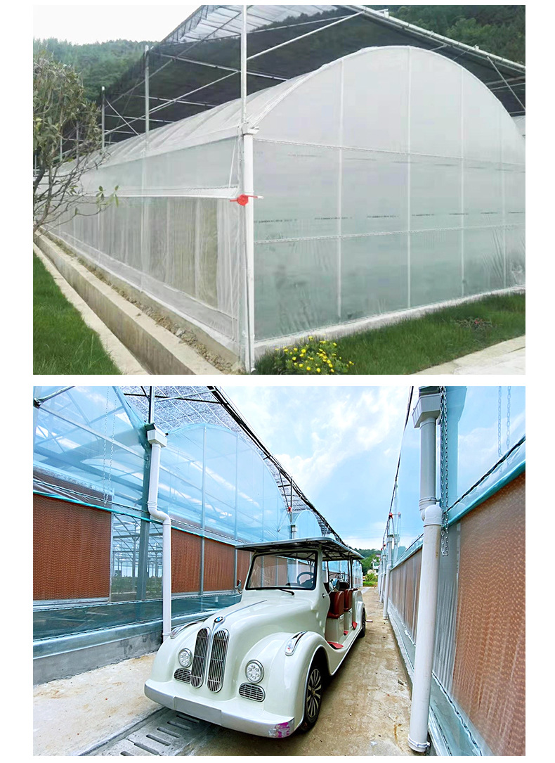 【外遮阳大棚】江西绿植大棚智能温室防风坚固连栋大棚外遮阳大棚