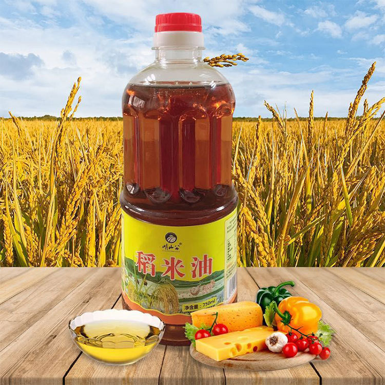 峭山公750ml稻米油 山茶橄榄调和油亚麻籽调和油会销保险礼品油