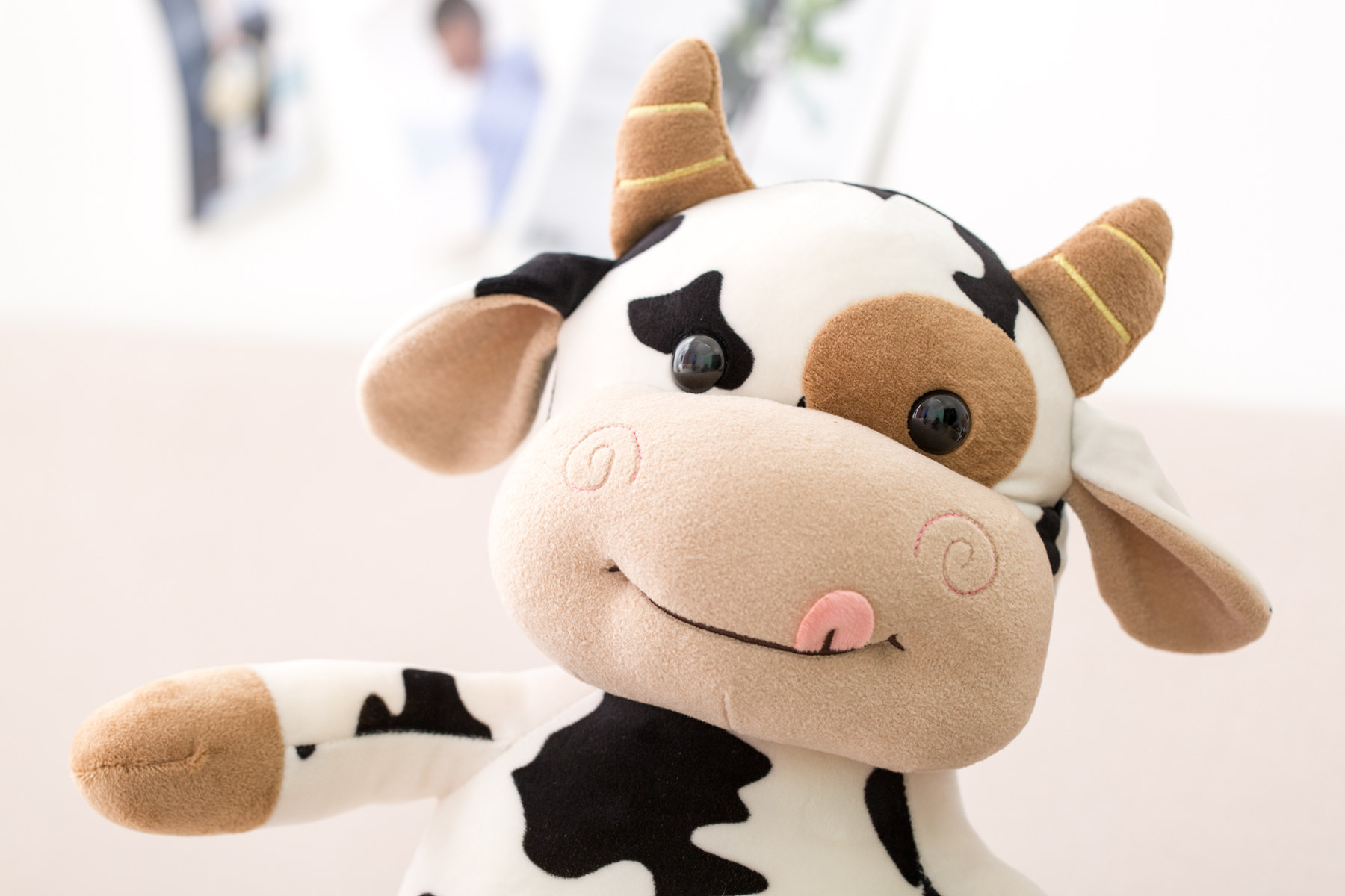 2020年新款牛年吉祥物公仔生肖牛奶牛毛绒玩偶厂家直销定制可代发