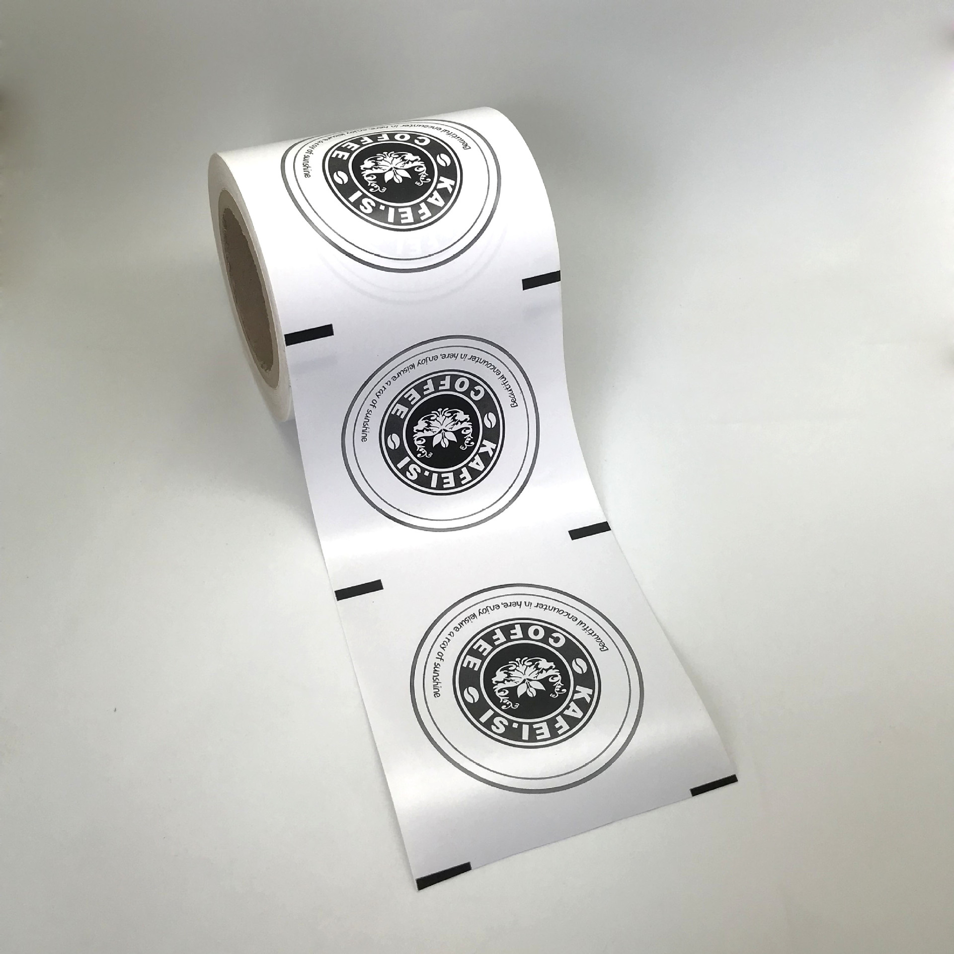 奶茶纸膜杯纸质封口封杯膜2000张/卷纸塑两用可降解 复合卷膜