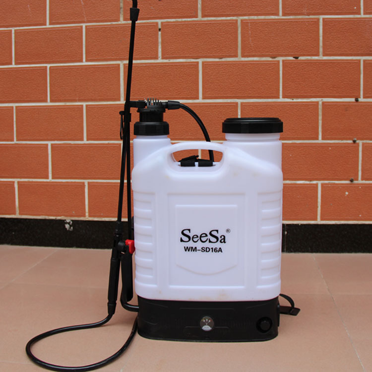 市下16l充电园林农用喷打药机背负式手动电动消杀防疫两用喷雾器