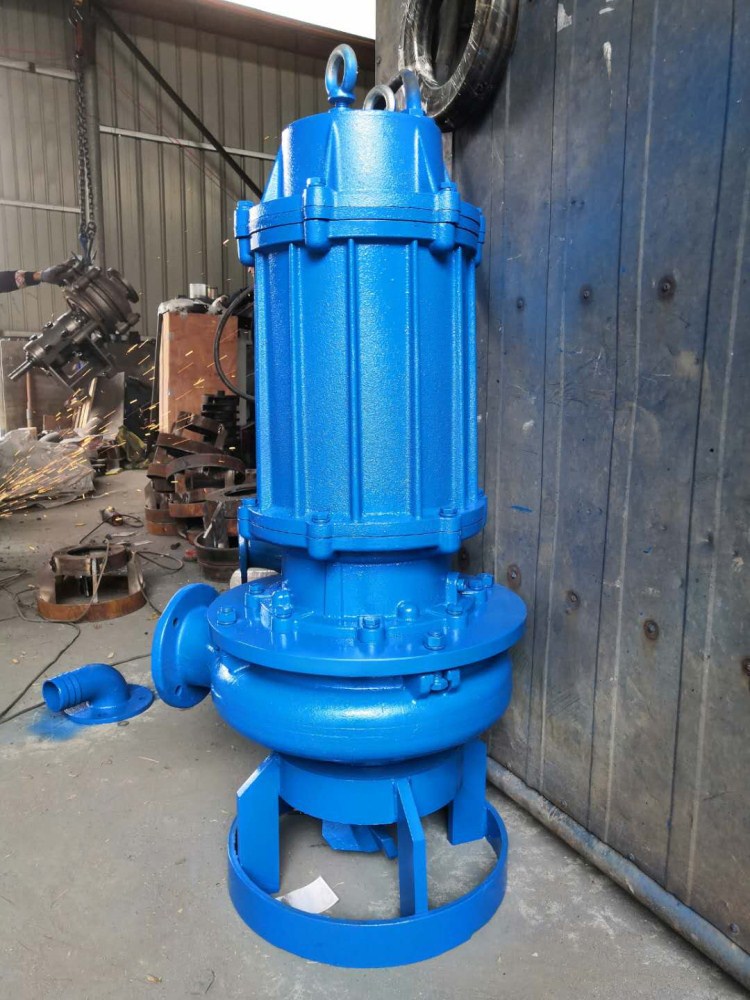 潜水渣浆泵抽沙泵zjq吸沙泵船用高铬合金耐磨泵立式潜水抽沙水泵