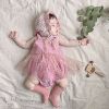 Young children A summer Climbing clothes Gypsophila girl camisole Jacobs Climb clothes baby Romper triangle Young children A summer Climbing clothes Gypsophila girl camisole Jacobs Climb clothes baby Romper triangle