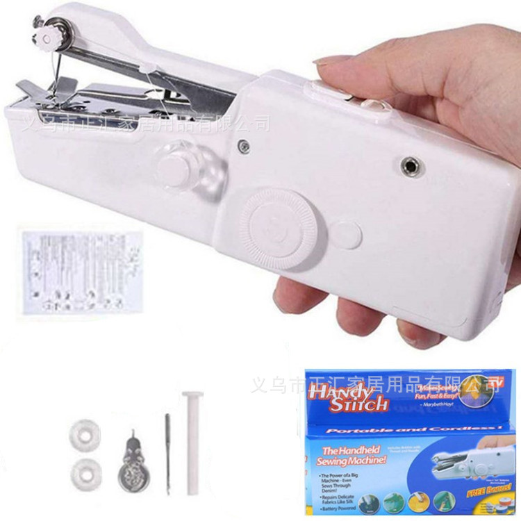 Amazon plus Accessories Handy Stitch Handheld Electric Sewing Machine Five-Color 101 Mini Sewing Machine in Stock