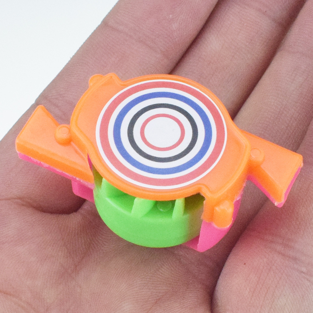 新奇有趣塑料口吹陀螺迷你口哨陀螺玩具儿童小礼品装扭蛋玩具